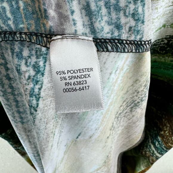 Christopher & Banks NWT Sleeveless Scoop Neck Shimmery Stretchy Maxi Dress Sz S - Picture 5 of 6